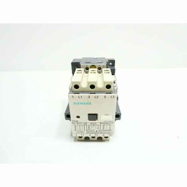 Siemens 120V-AC 100A AMP 60HP SIZE 3 AC CONTACTOR 3TF48